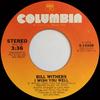 7inch Record BILL WITHERS - I Wish You Well 310308 Columbia 1976 US Soul/Funk Used