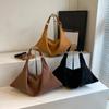 Women New Fashion Big Soft Handbags and Purses Vintage 2024 Winter Trend Simple Y2K Crossbody Bag Lady Shoulder Bag
