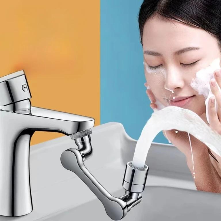 Вращающийся на 1080° удлинитель для крана, распылительная головка, насадка для водопроводного крана, универсальный удлинитель для крана в ванной, аэратор, 2 режима распыления