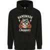 Худи для байкера с принтом Hand Made Choppers