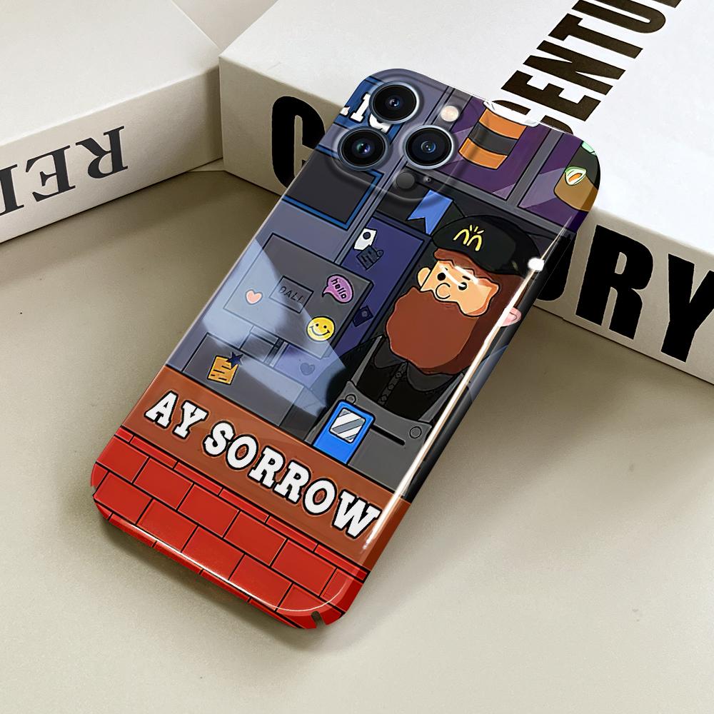 Универсальный чехол для телефона с пленкой и мультяшным модным дизайном, твердый чехол с полным покрытием, защитный чехол для камеры для iPhone, Samsung, Xiaomi, Poco, Redmi, Huawei, Honor