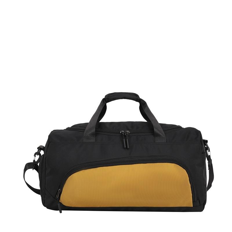 New Leisure Sports Fitness Bag Unisex Fashion High Capacity Short Distance Travel Bag Dry and Wet Separation Independent Shoe Pocket Nylon Luggage Bag