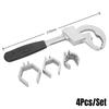 1Pcs/Set Multi-Function Sink Wrench Universal 81mm Large Opening Faucet Tool for Bathroom and Household Pipe Installation Repair