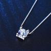 Классическое ожерелье-подвеска с муассанитом 1 карат для женщин – Европейские и американские трендовые украшения