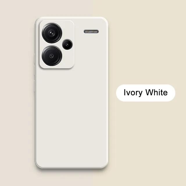 Жидкий силиконовый чехол для телефона Xiaomi Redmi Note 13 Pro Plus 360 Camera Защитная мягкая задняя крышка RedmiNote13 13Pro Сумки