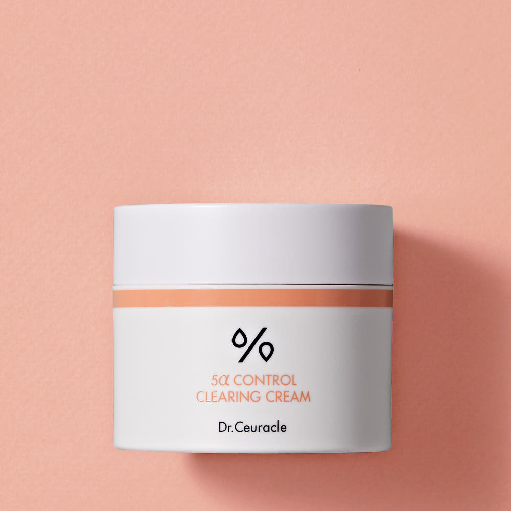 Dr.Ceuracle 5 Alpha Control Clearing Cream 50g Korean Sebum & Moisture Balancing Face Cream