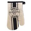 [R6602] - Kitchen Glove 'Barbecue Plancha' Beige Black (boss At the Top) - 28x14cm