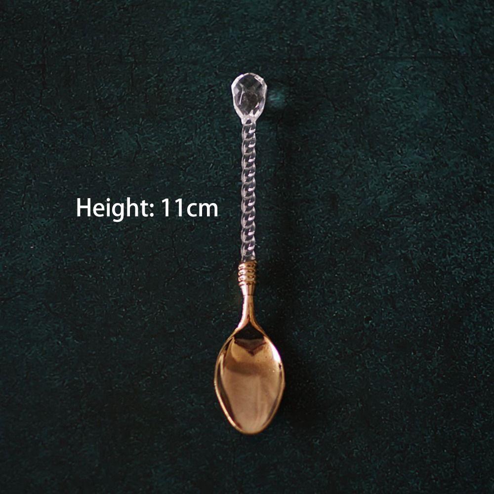 Посуда в королевском стиле Цинк Цинковый сплав Кухонные принадлежности Ложка для сахара Чайная ложка Кофейная ложка Десертная ложка
