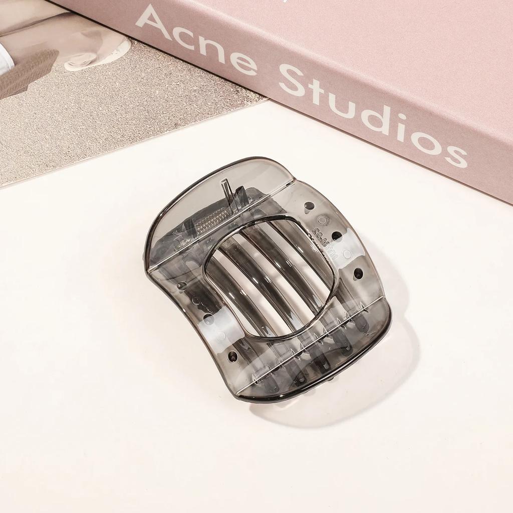 Новые большие и маленькие размеры заколки для волос из поликарбоната для женщин, нескользящие аксессуары для волос, винтажные заколки в форме утиного когтя, заколки для девочек