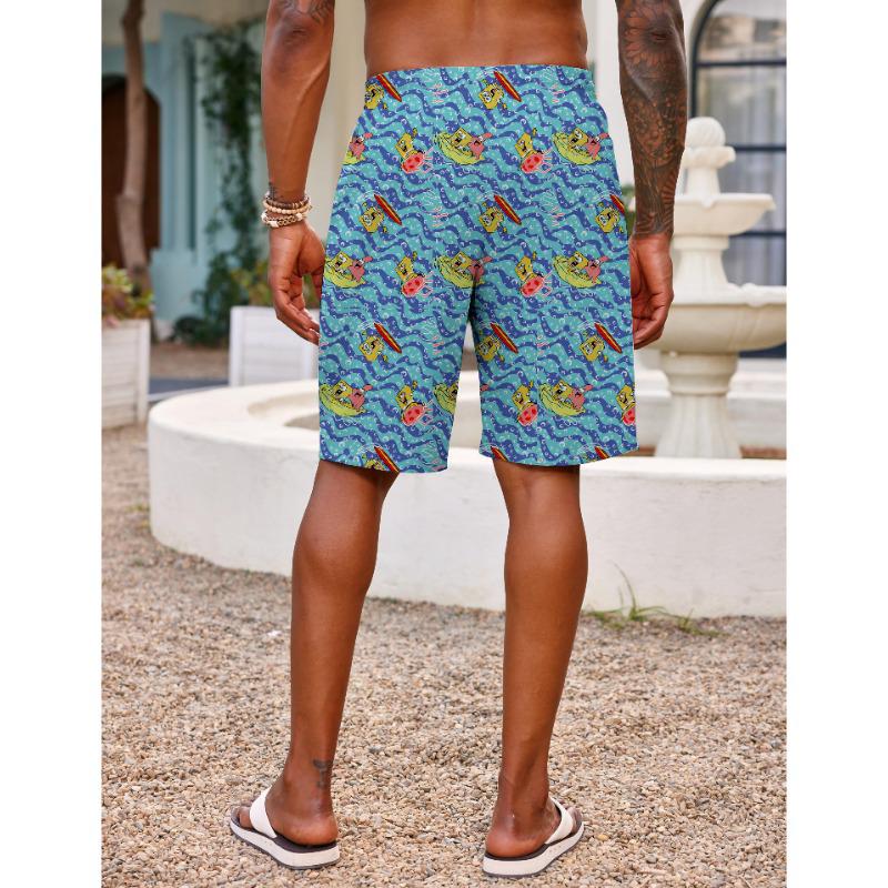 Тайланд Юньнань Фестиваль обливания водой Гавайская рубашка и шорты быстросохнущие - Унисекс Летняя пляжная одежда