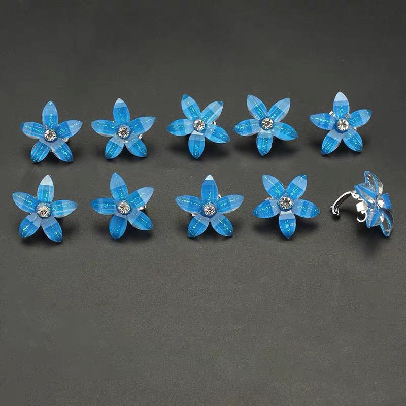 10 шт. Новые цветочные принцессы девочки милые заколки для волос шпильки детские головные уборы зажим для волос заколки для волос аксессуары для волос