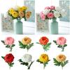 DIY Lifelike Chrysanthemum Multicolor Floral Arrangement NEW Faux Flower  Gift
