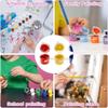 5Strips 2/3/5ml 2ml/3ml/5ml Empty Joint Pigment Box Refillable Paint Pot  Drawing Supplies