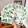 New St. Patrick's Day Tattoo Stick Waterproof Party Party Gift Funny Face Sticker