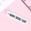 Remove Before Flight Car Key Chain Aviation Gifts Keyring Key Tag Holder