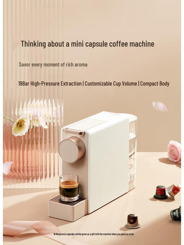 Thinking S1109 Automatic Capsule Coffee Machine for Home, Hotel, or Office Use