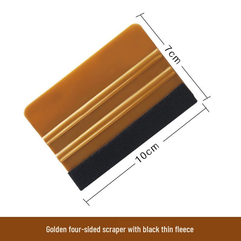 Car Color Change Film Squeegee with Felt Edge – Application Tool for Plastic and Advertising Films