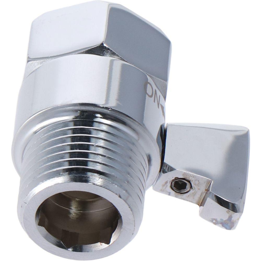 Керамический угловой клапан управления потоком душа, латунный регулятор объема воды, рабочий