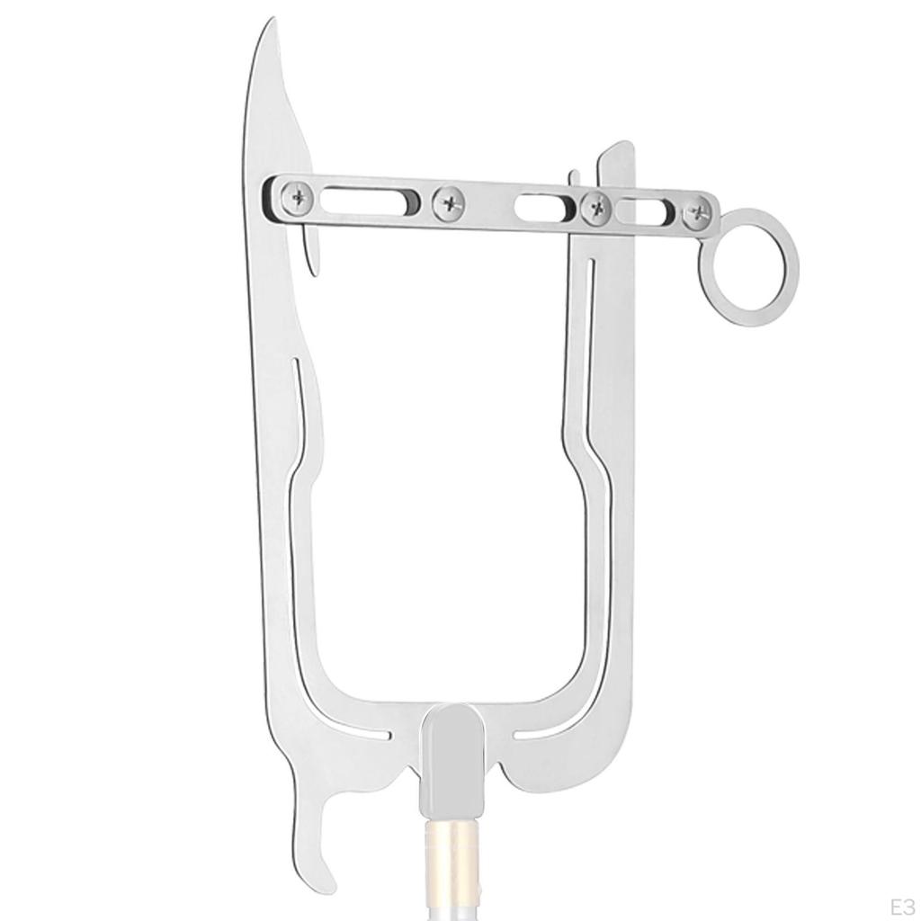 Stainless Steel Telescoping Boat Hook Dock Threader Fishing Accessory