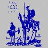 Don Quixote and Sancho TShirt Short Sleeve Casual 100 Cotton ONeck Summer Unisexs Tshirt Size S3XL