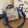 New Embroidered Eco-friendly Handbag Embroidered Mini Handbag