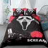Scream Horror Night Duvet Cover Set Usa King Queen Double Full Twin Single Size Bed Linen Set