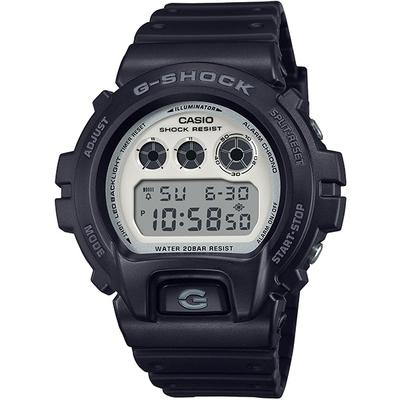 Мужские часы G-SHOCK DW-6900WD-1JF [серия G-SHOCK Black и Brilliant White] Круглые черные часы