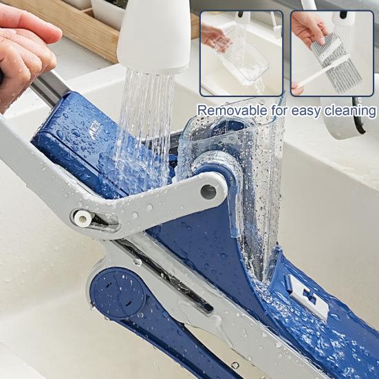 Регулируемый овощерезка-слайсер из нержавеющей стали с противоскользящей прокладкой, многофункциональный кухонный измельчитель со съемной конструкцией, помощник в домашней выпечке