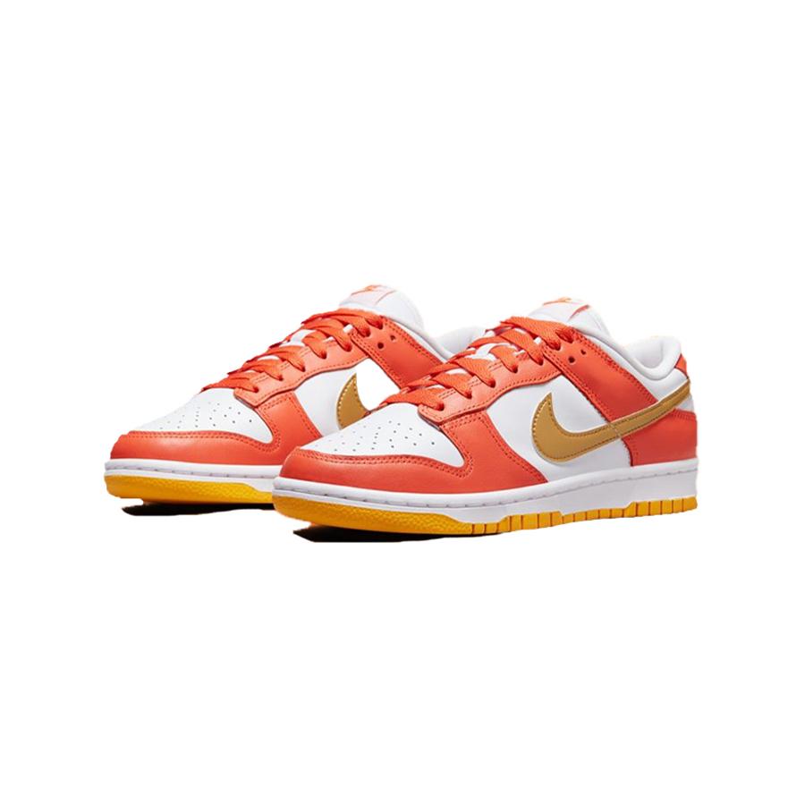 Nike Женские кроссовки Dunk Low University Gold Обувь для скейтбординга DQ4690-800