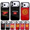 Чехол для телефона с флагом Кыргызстана для iPhone 17 16 15 14 13 Pro Max Задняя крышка для 12 11 Pro Coque