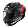OGK KABUTO Motorcycle Helmet Full Face F17 FORTE Flat Black Red (Size L)