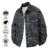 Tooling Shirt Heavy American Jacket Men's Breathable Casual Versatile Jacket Spring and Autumn Retro Tie-Dyed Shirt