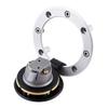 Gas Cap, 8-Hole Wear-Resistant Aluminum Good Sealing Gas Fuel Tank Cover with 2 Keys for Hayabusa GSXR1300 Motorcycle Replacement