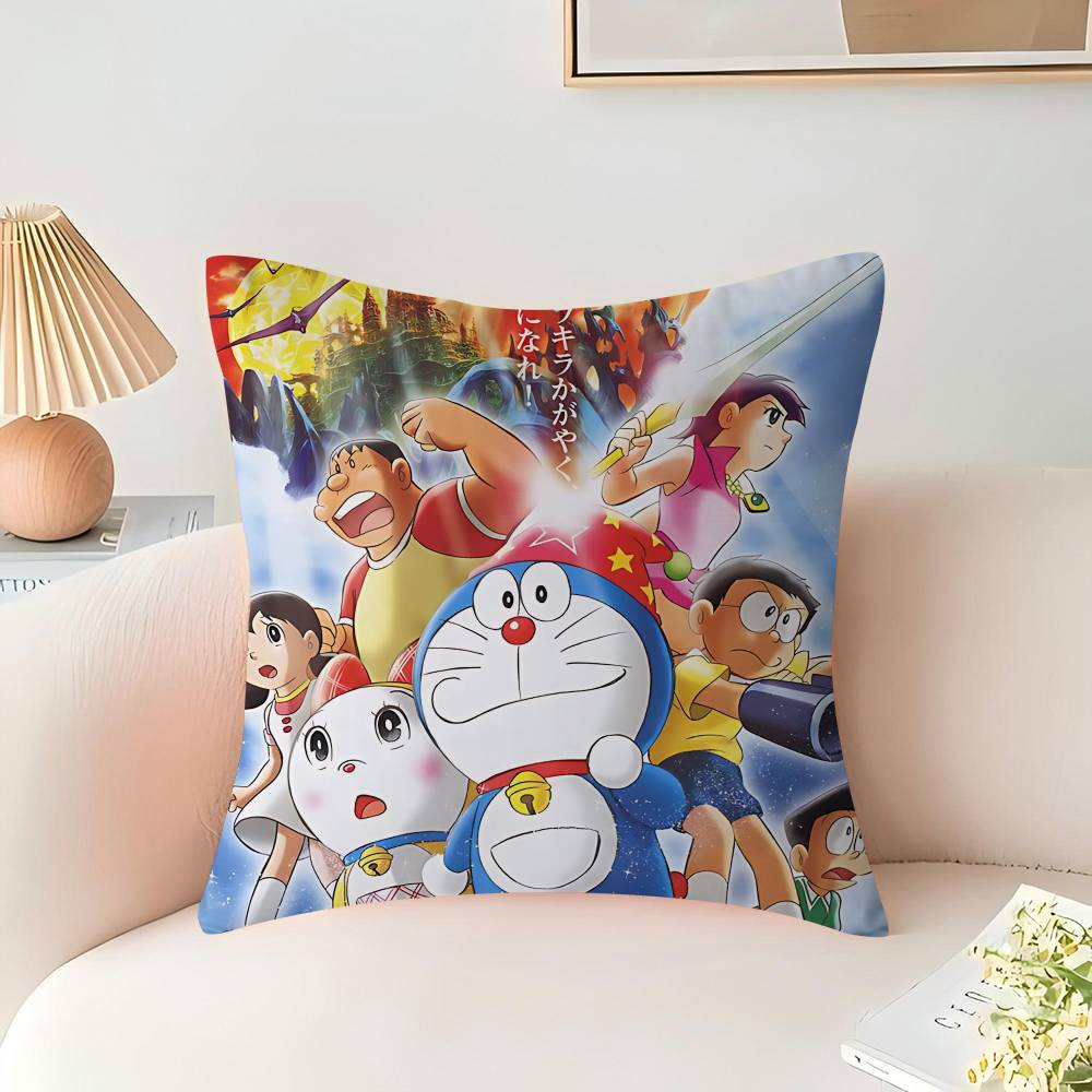 Cartoon D-DoraemonS Cushion Cover 30x50 Polyester Sofa Cushions Decorative Throw Pillows Home Decoration Pillowcover