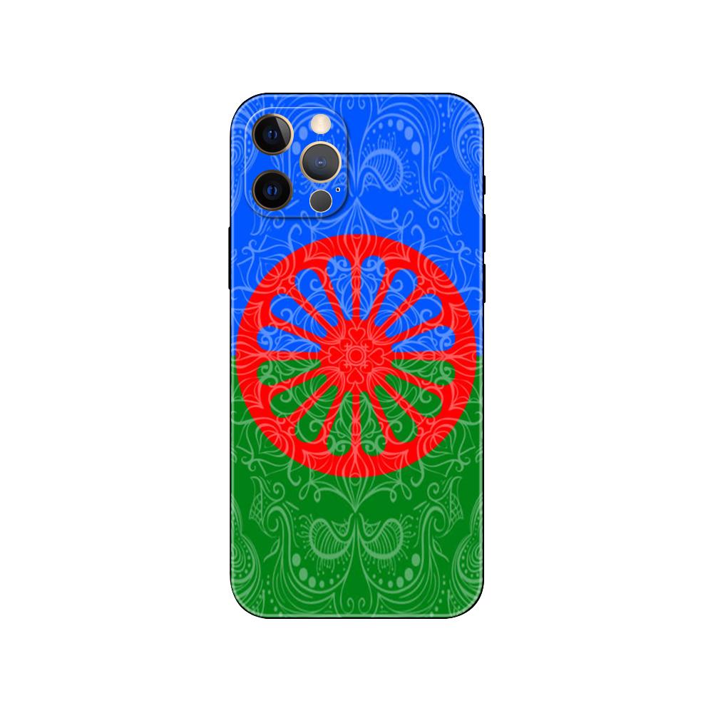 Чехол для телефона Gypsy Romani Roma Flag для iPhone 5 5S 2020se 6 6s 7 8 plus x 10 XR XS 11 12 13 mini pro MAX, черная задняя крышка из ТПУ
