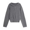 Women's Fall 2025 Retro Hooded Casual Sweater