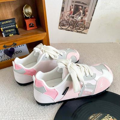 B3509 латексная стелька нишевая обувь Forrest Gump женские пуховые туфли 2024 новые популярные нишевая обувь бордовые туфли белые туфли