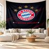 Bayern Munich Wall Tapestry, Soft Fabric Wall Hanging, Decorative Backdrop For Bedroom Home Wall Art