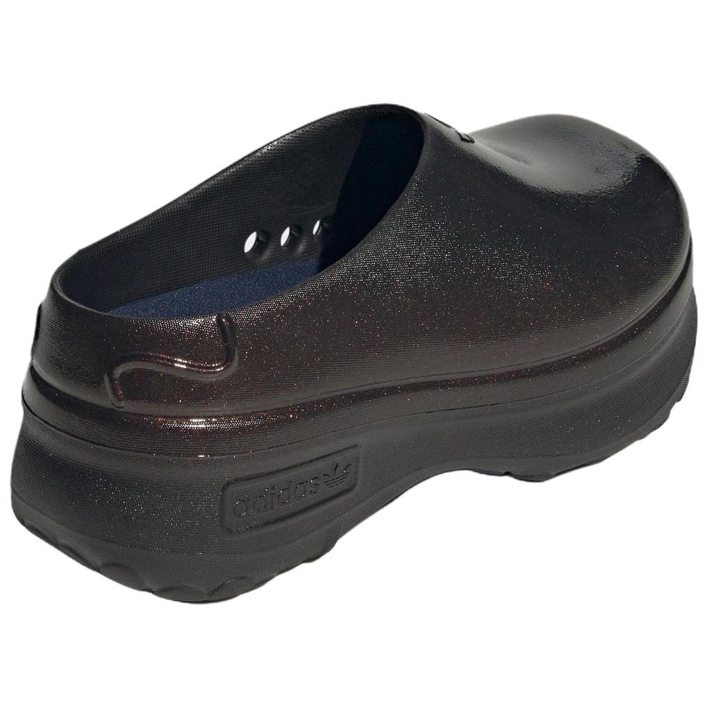 Adidas Оригинальные шлепанцы Adifom Stan Mule Простые Удобные Нескользящие С закрытым носком Женские шлепанцы Черные KJ0981