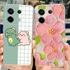 For Xiaomi Poco X6 5G Case PocoX6 Pro New Fashion Painted Cover Clear Silicone Phone Case For Xiaomi Poco X6 Pro X6Pro 5G Bumper