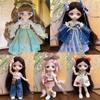 Подвижное соединение 1/8 BJD кукла юбка набор кукла мультфильм китайский стиль юбка дети