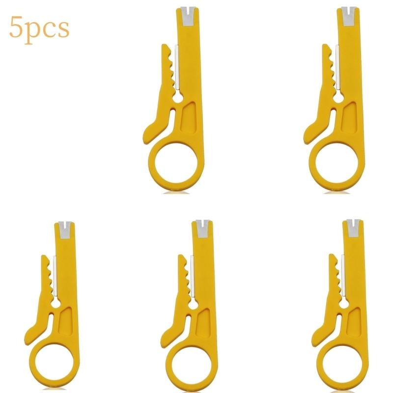 1 шт. Мини-нож для зачистки проводов, портативный обжимной инструмент, плоскогубцы, обжимной инструмент, кусачки для зачистки кабелей, многофункциональные инструменты, карман для линии резки