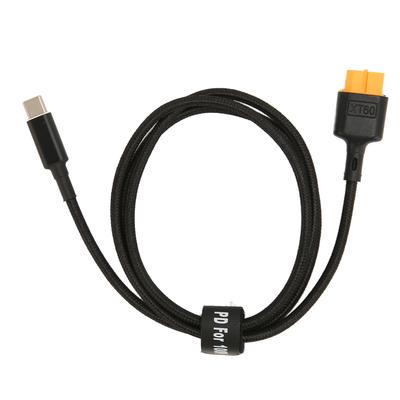 Кабель для зарядки Type C - XT60 PD 100 Вт, зарядный кабель USB C - XT60 Female для инструмента Kitrc M7