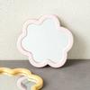 Wall-Mounted Type Flower Shape Mdf Mirror
