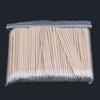 300/500pcs Wooden Tip Cotton Stick Long 7cm 300 Wooden Handle Tip Semi Permanent Embroidered Cotton Swabs