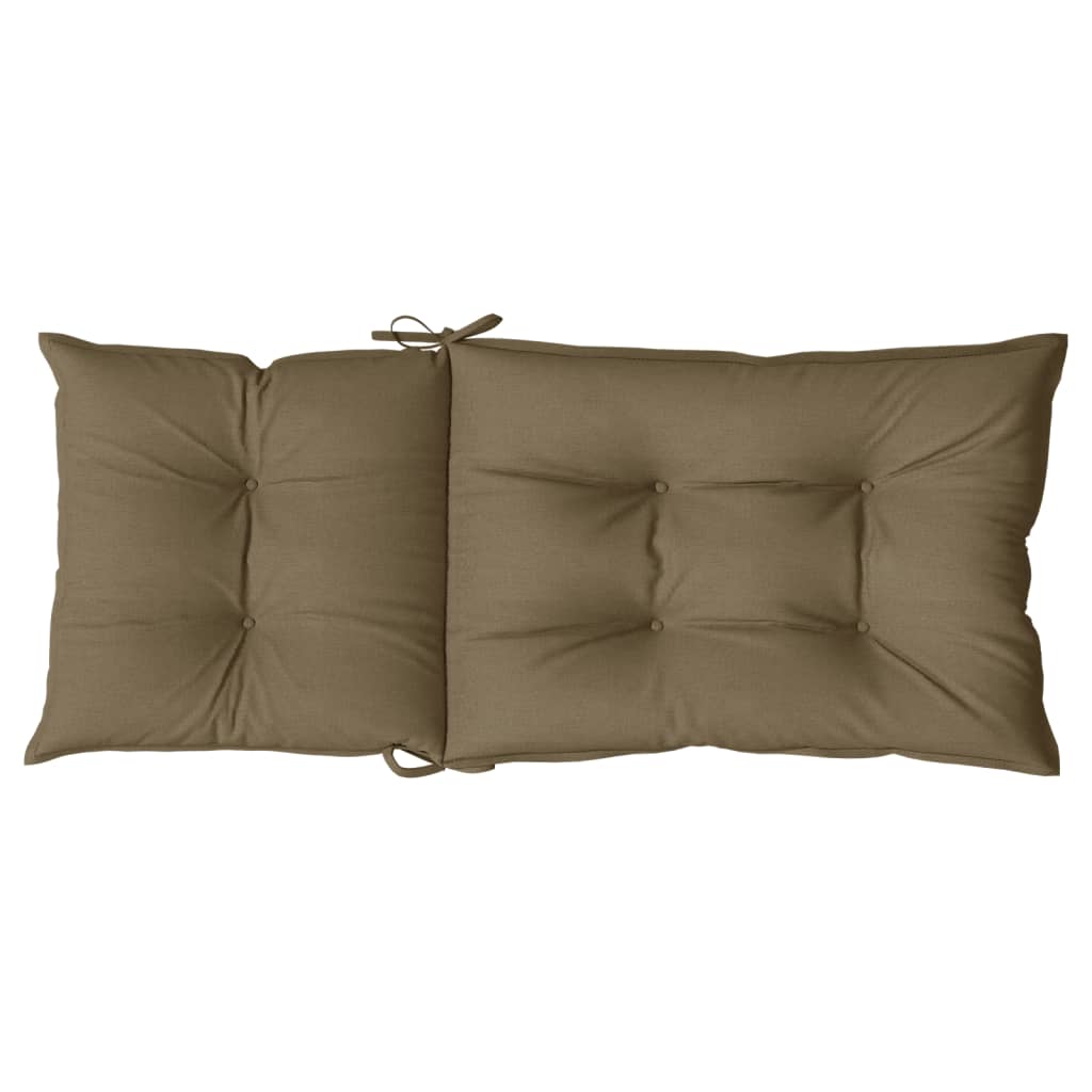 Hochlehner Cushions 6 pcs Melange Taupe 120 x 50 x 7 cm Fabric