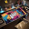 Grand Theft Auto Large Mouse Pad Desk Mouse Pad Office Mouse Mats Non-Slip Rubber Bottom Perfect for Office Desktop Supplies School Home