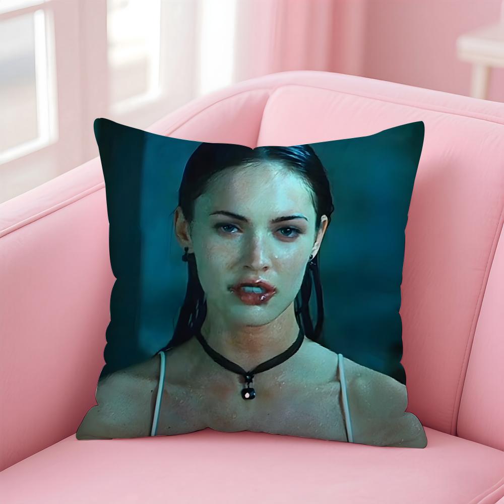 Dark American Movie JJennifers Body Cushion Cover Pillow Case Soft Skin Friendly Fabric Concealed Zipper