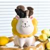 Ornament Cartoon Pen Holder Cream Style Stationery Organizer Creative Pencil Storage Box  Student