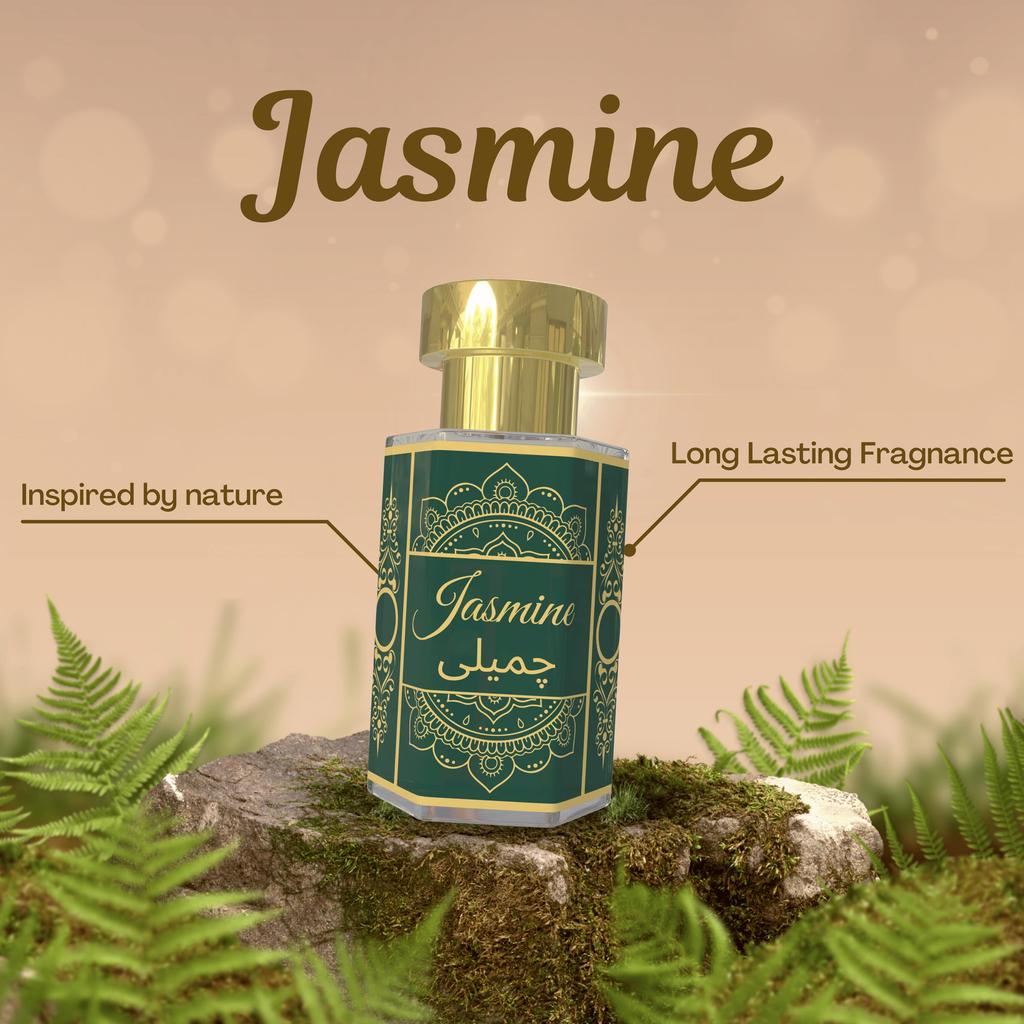 Jasmine Attar – Premium Unisex Perfume Oil – Long Lasting – Non-Alcoholic – Rich Oriental Fragrance